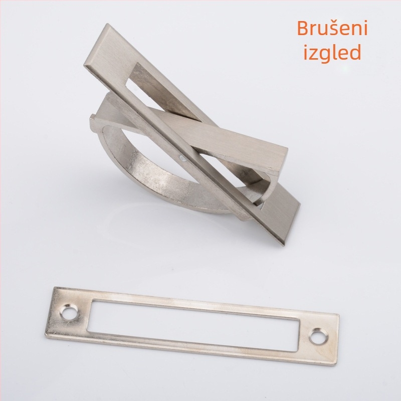Tatami ručka za ormariće - skrivena, cinkovog legura, lijevanje pod pritiskom, model L-935