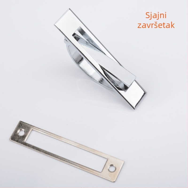 Tatami ručka za ormariće - skrivena, cinkovog legura, lijevanje pod pritiskom, model L-935