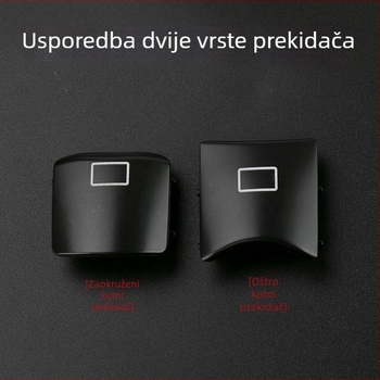 Mercedes W164W251 Gumb za unutarnje svjetlo i prekidač za panoramsko staklo (ABS; kompatibilno s ML/GL/R-Class)