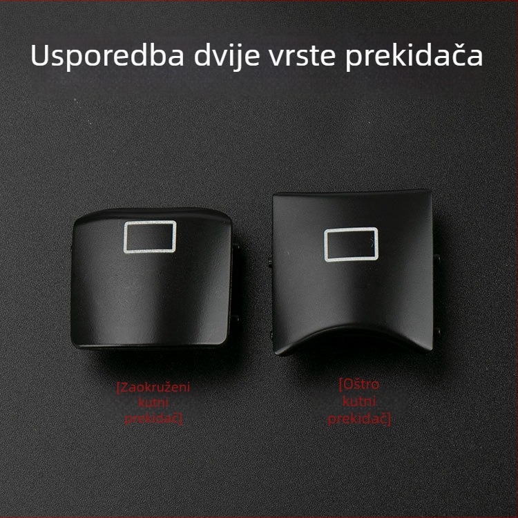 Mercedes W164W251 Gumb za unutarnje svjetlo i prekidač za panoramsko staklo (ABS; kompatibilno s ML/GL/R-Class)