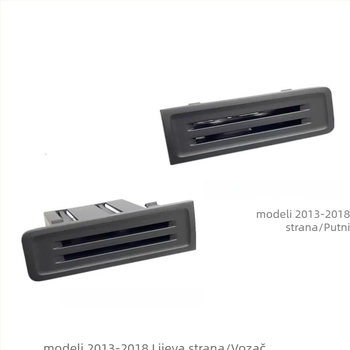 Tiantianyoupei Tiguan (2010–2018) okvir za navigaciju u ventilacijskom kanalu s držačem kartica i kutijom za kartice, dvostruki prekidač za svjetlo upozorenja i gumb za hitne slučajeve – modeli 5N0953509B, 5ND858373B
