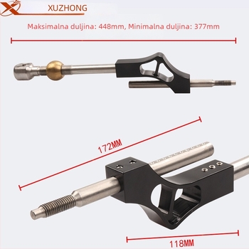 Set produžetka ručice mjenjača za Honda Civic, aluminijska legura, podesiva, Asahi