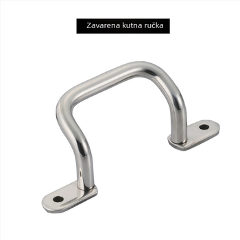 Jetty Zavarena kutna ručica XAF11/XAF12/XAF16 za opremu, materijal željezo/nerđajući čelik, kromiranje