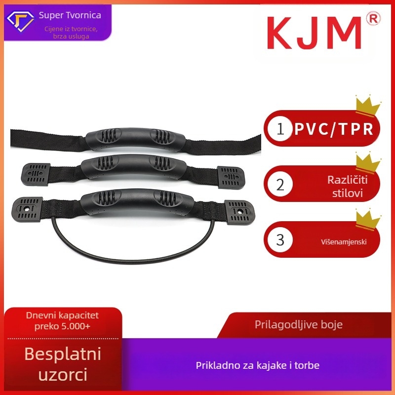 KJM ručka za kajak i torbu, plastična, model N037, dodaci za prtljagu