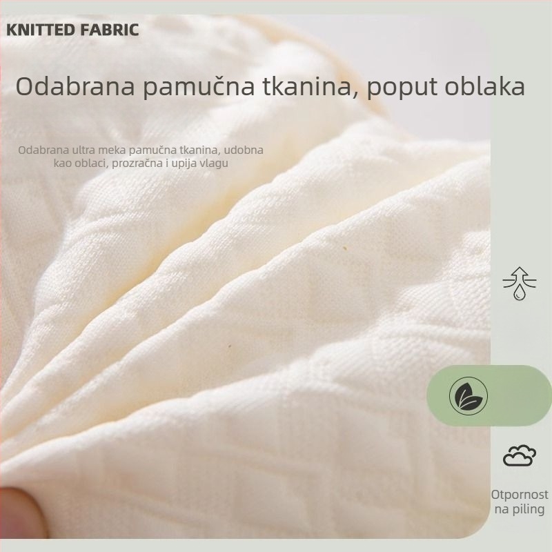Dječji jastuk za podršku vrata, pravokutnog oblika, punilo od poliester vlakana, navlaka od sintetičke tkanine