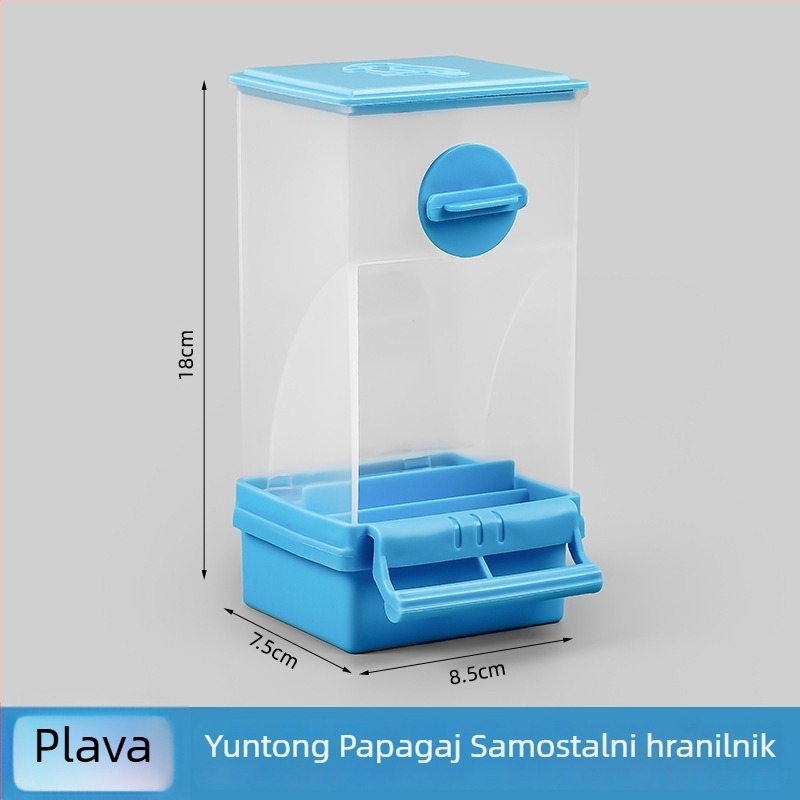 Automatsko hranjenje papiga – visića kutija s protiv izlijevanja, plastična, Zhejiang podrijetlo, 80 komada, za akvarij