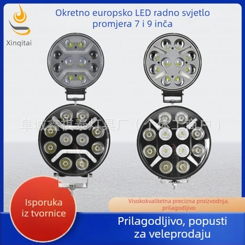 LED kružno svjetlo za krov kamiona – LED, 51W, 12-80V, aluminijsko tijelo, univerzalno