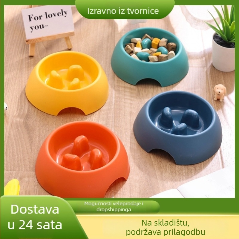 Posuda za polagano hranjenje mačaka, plastična, brend Jun nao, paket 288 komada