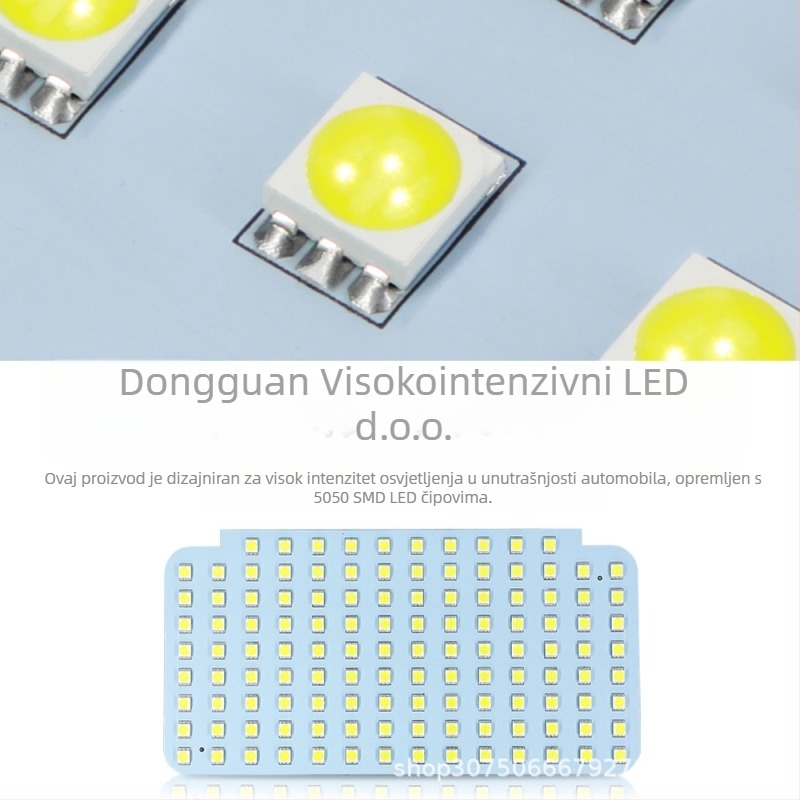 Unutarnje LED svjetlo na krovu automobila – FY-hiace200-1; LED 5050 3XIN, 12V, 5W, Toyota Hiace 200 Series Sea Lion