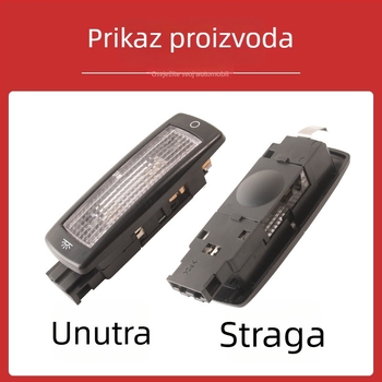 Zadnje krovno svjetlo za čitanje – Sokamai, plastika, dio 3B0947291, kompatibilno s Tiguan, Passat, Sharan, Golf 4, Bora