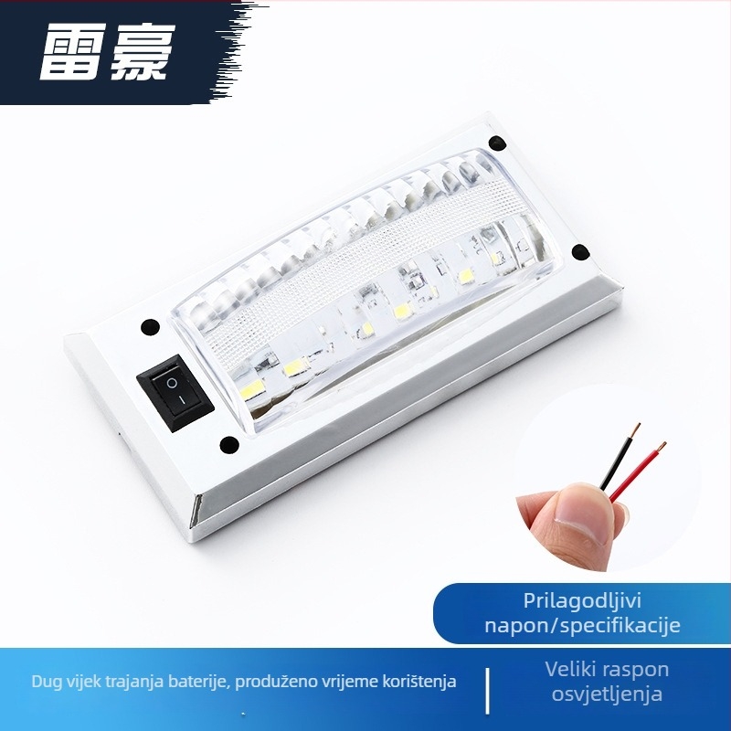 LED svjetlo za krov automobila, unutarnje svjetlo, ABS, 24V, 3W, 5A, model SND-0001