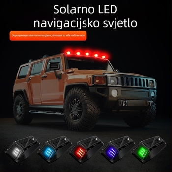 LED svjetlo za krov automobila – 4.5W, 5V, ABS+PBC, univerzalna kompatibilnost