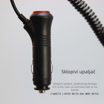 Upozoravajuće svjetlo za tehničko vozilo — LED strob 12V, 10W, montiranje na automobil i krov, prilagodljivo