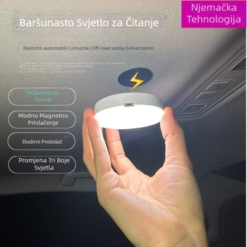 LED lamp za čitanje unutarnjeg osvjetljenja vozila, LED izvor, snaga 2W, napon 5V, svjetlosni tok 5000 lm