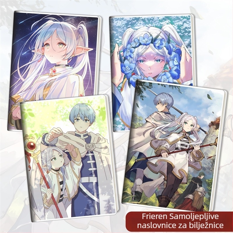 Notebook X Anime s PP koricama, ljepilno povezivanje, papir 120 g, 60 stranica, japansko-korejski sladak stil