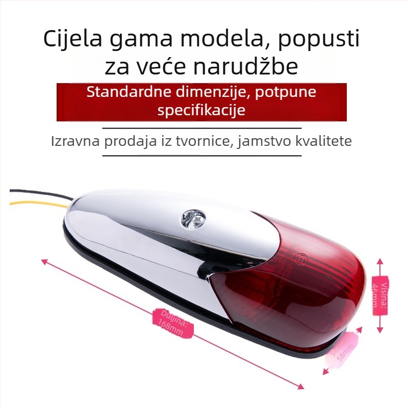 LED svjetlo za krov kamiona, 24V, kućište od PC-a, vijek trajanja 1 godina