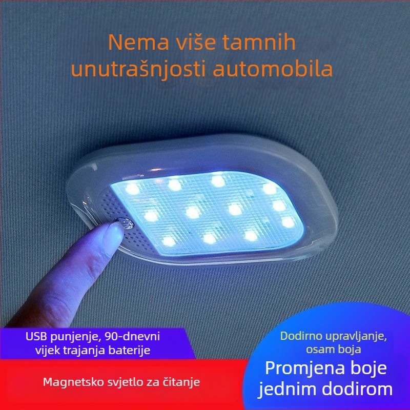 LED svjetlo za čitanje na krovu automobila, unutarnja lampica krova LG-4423, 5W 5V 0.2A