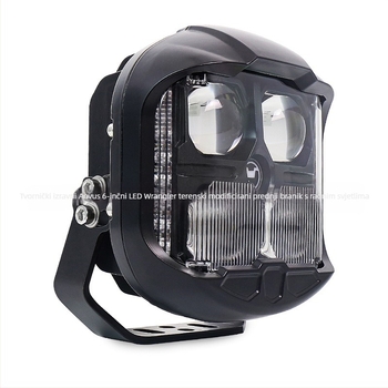 LED off-road prednji branik s krovnim radnim svjetlima, model OL-21W02S, 65W, 12-24V, 5700LM, 6000-7000K