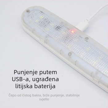LED čitaća lampica za unutrašnjost automobila s ambijentalnim osvjetljenjem (Tip Y-977; Model 977; LED izvor; Snaga 2.2W; Napon 5V)