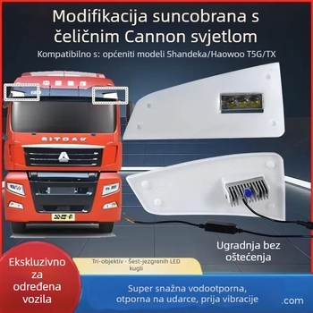 LED krovo svjetlo za teška vozila Shande Kahaowo T5G/TX, 24V, 30W, 1.5A, LED izvor