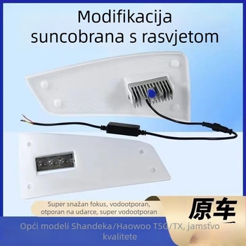 LED krovo svjetlo za teška vozila Shande Kahaowo T5G/TX, 24V, 30W, 1.5A, LED izvor