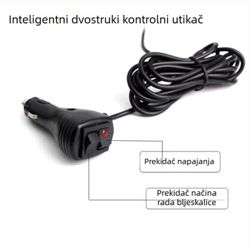 COB LED traka bljeskalica za krov vozila – upozoravajuće svjetlo za građevinska vozila