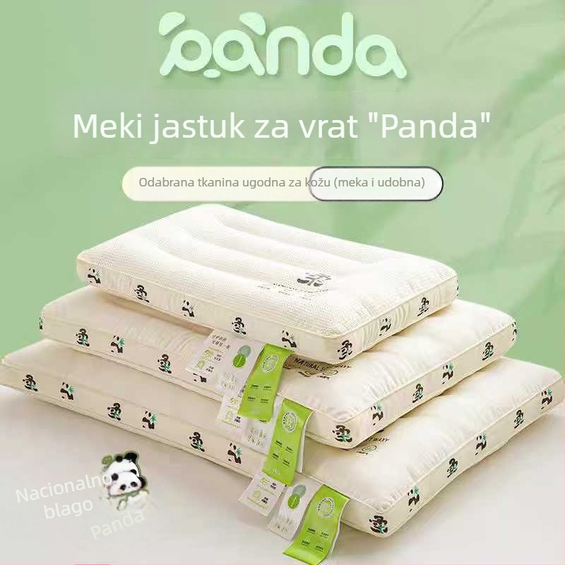 Izuzetno mekan jastuk za podršku vrata Panda Huafuge, namijenjen vrtićima, niski samostalan jastuk za učenike, visoki jastuk za kućnu upotrebu odraslih.