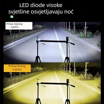 Automobilski LED trakasti reflektor s aluminijskim kućištem — 24V, 10W, model 112, 5A