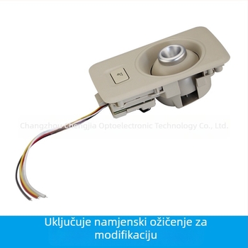 LED svjetlo za čitanje na krovu Alphard RV, unutarnja modifikacija
