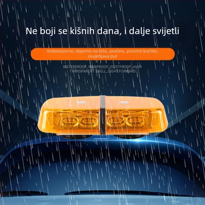 36-LED krovsko svjetlo za inženjerska vozila, magnetski nosač, Hy-01, 12-24V, ABS+aluminij