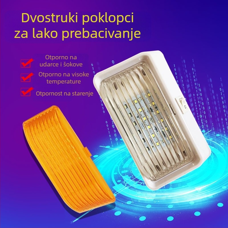 Yinli LED krovsko svjetlo YL-816 za RV/Van/Jahtu, 12V, 3W, 500 lm