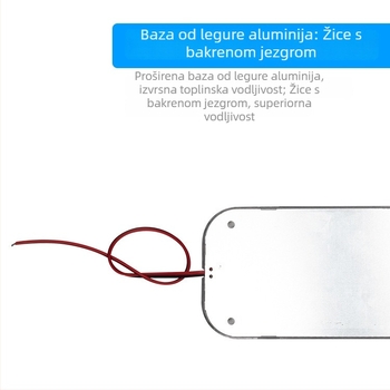 LED krovsko svjetlo za vozila – kristalno unutarnje svjetlo kabine za čitanje, 12-24V, 10W, 500 lm