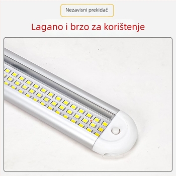 LED krožno svjetlo za vozila – ulaz 12-85V, 12W, model DD-3p, svjetlo za čitanje u kabini i prtljažniku, za kamione, kombije i putnička vozila