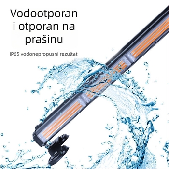 LED svjetlo za krov vozila, COB dugačko stropno upozoravajuće svjetlo, 100W, 2.5A, aluminijska legura