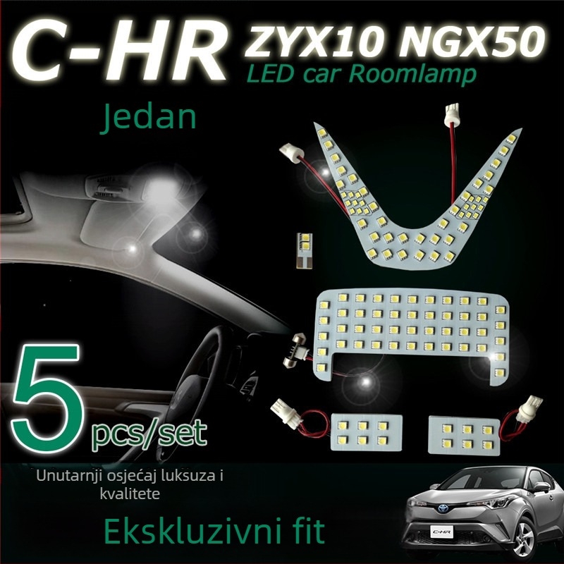 VOXY NOAH 80 Series LED lampica za čitanje – set unutarnje rasvjete automobila, 12V, 2W, 200lm, 5050 LED