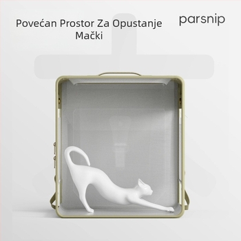 POPO Torba za kućne ljubimce za mačke i pse – PU materijal, Kapacitet 60, Srednja tvrdoća