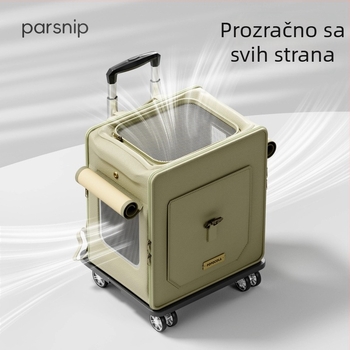 POPO Torba za kućne ljubimce za mačke i pse – PU materijal, Kapacitet 60, Srednja tvrdoća