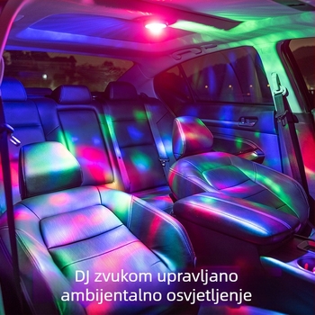 LED osvjetljenje krova automobila - MKS-9996, 3W, 5V, 6000 lm, 5050 LED, Univerzalna kompatibilnost