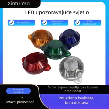 LED svjetlo za upozorenje na vozilu – 24W, napajanje 12-60V, LED izvor, model: upozoravajuće svjetlo, kompatibilno s građevinskim vozilima/školskim autobusima/vatrogasnim vozilima