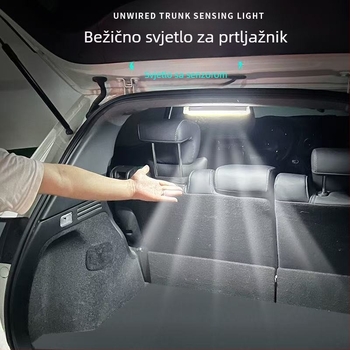 LED svjetlo prtljažnika automobila s automatskim senzorom za unutarnje čitanje