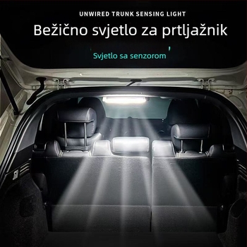 LED svjetlo prtljažnika automobila s automatskim senzorom za unutarnje čitanje