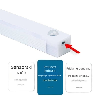 LED svjetlo prtljažnika automobila s automatskim senzorom za unutarnje čitanje
