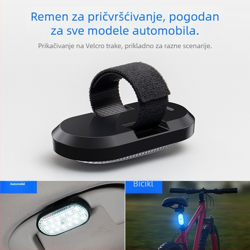Auto LED krovno svjetlo, model Y-039, snaga izvora svjetla 2W, struja 200 mA, napon 5V