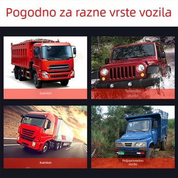 LED svjetla za auto: bočno svjetlo kamiona, indikator širine za motocikl, signalna svjetla, kvadratna svjetla