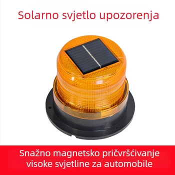 Solarno upozoravajuće strob svjetlo za cestovne gradnje kabine, model PR-JSD-T, univerzalna kompatibilnost, PR-ZX