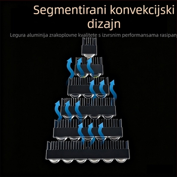 LED svjetlo automobilske grile - 8W, 9-36V, 6000K-3000K, 30.000 h, aluminij