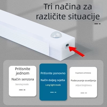 Unutrašnja lampa za čitanje u automobilu s automatskim senzorom