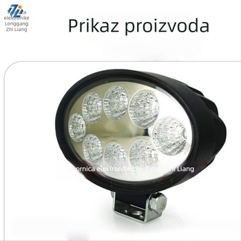 Ty-010 LED ovalna radna svjetiljka za viljuškare, kamione i terenska vozila — 24W, 12-60V, 2160lm, 50.000h vijek trajanja, kućište od aluminijske legure