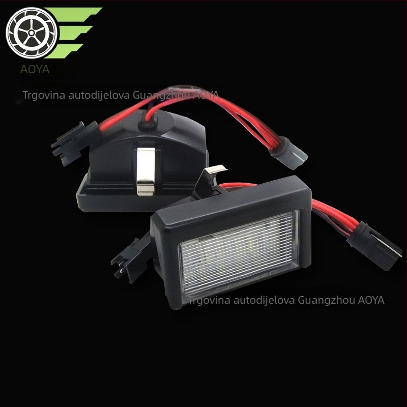 AY LED svjetlo za registarsku pločicu za Mercedes-Benz ML W164 - 12-30V, 2.8W, 6500-7000K, 4014 LED, vijek trajanja 20.000 sati