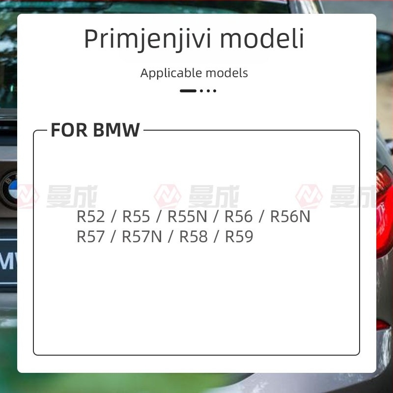 BMW MINI svjetlo za registracijsku pločicu LED 12V 3W 50000h 6000K